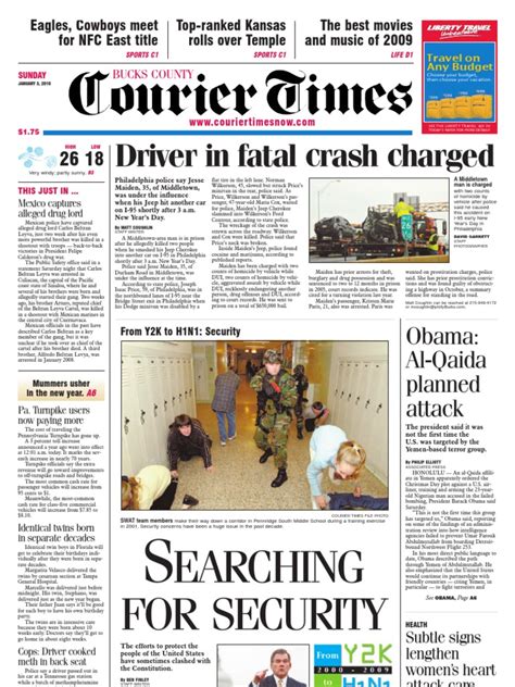 bucks county courier times contact